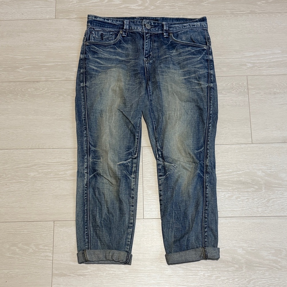 ✨ Et Boîte Women's Relaxed Denim Cropped Capri Jeans
